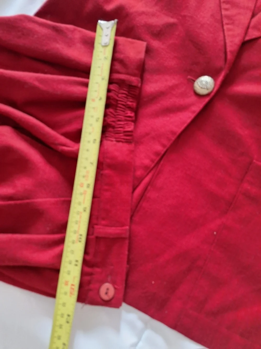 kaitlin Connor tailored red